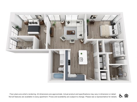 B10 bedroom floorplan